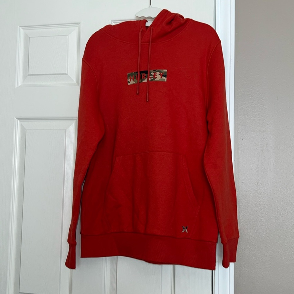 Hurley Hoodie with Camo Logo Men’s Small New without tags